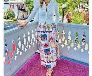 NEW BILA77 women's incaberry harriett skirt in multicolor